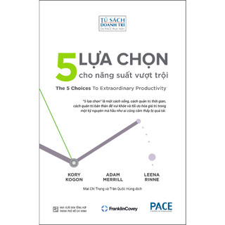 5 lựa chọn cho năng suất vượt trội - pace books