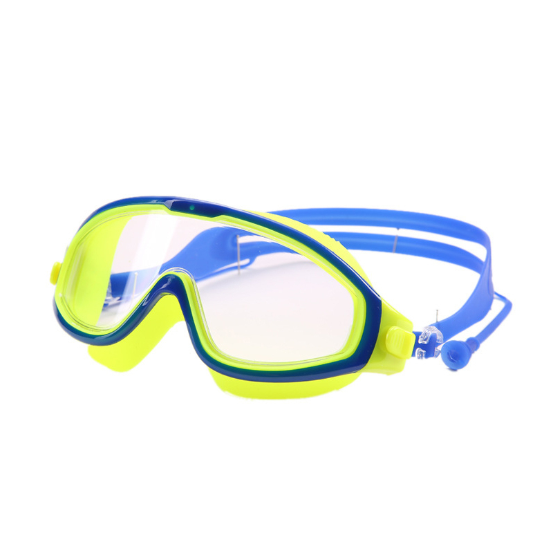 Kính bơi người lớn trẻ em silicon góc rộng 360 độ chính hãng chống nước Chống Tia UV nam nữ cho bé đi biển KB DALOI