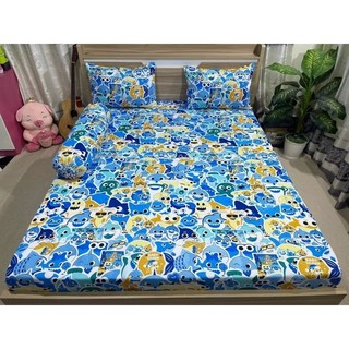 bộ Drap thun Hàn Quốc mẫu cá mập 4 món