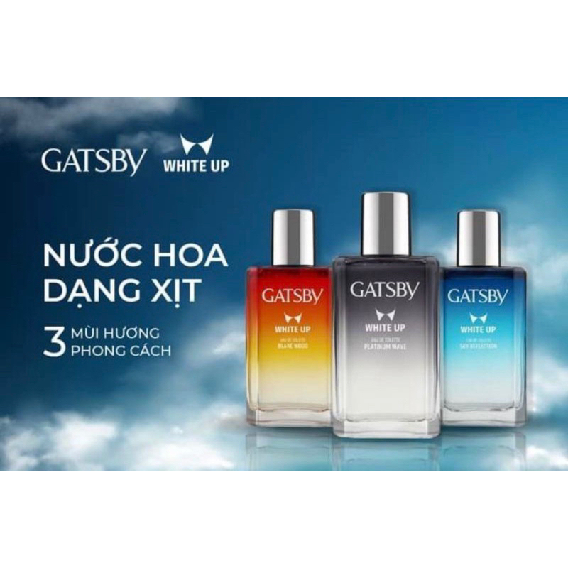 Nước Hoa GATSBY WHITE UP 50ml