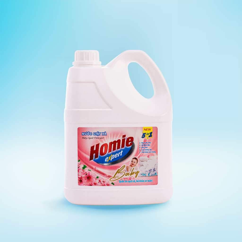 Nước giặt xả Homie Baby