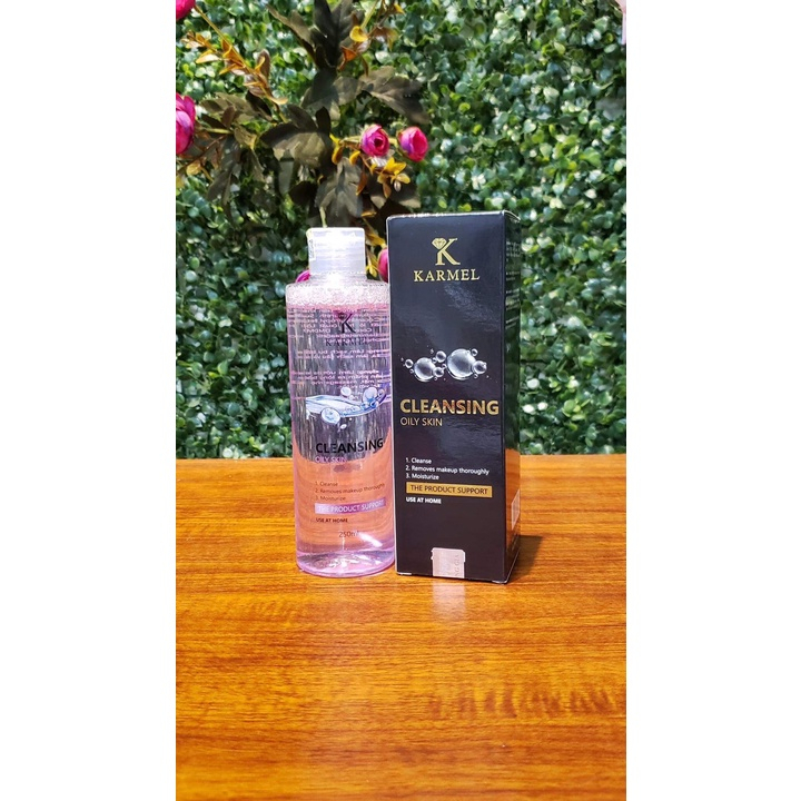 Tẩy trang cho da dầu,da khô,tẩy trang làm sạch sâu,loại bỏ sợi bã nhờn chính hãng Karmel
