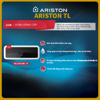 Máy nước nóng gián tiếp 20 lít ariston sl2 20 lux - d ag+ - hàng chính hãng