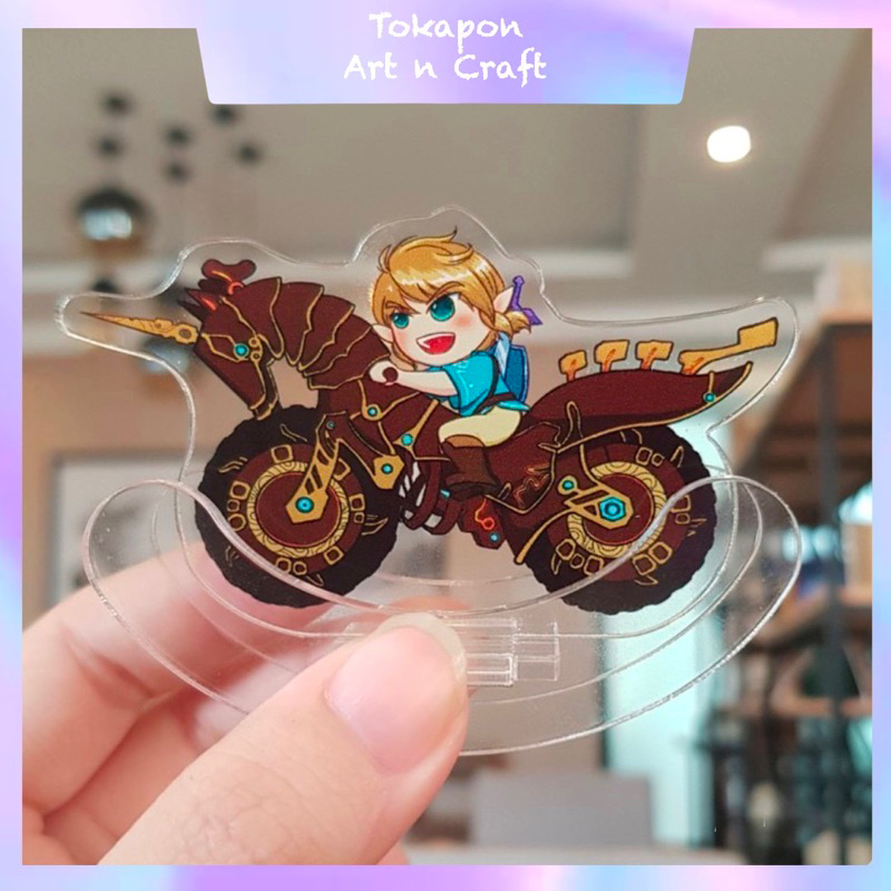 Đồ chơi bấp bênh standee Acrylic Zelda Master Cycle Zero BOTW