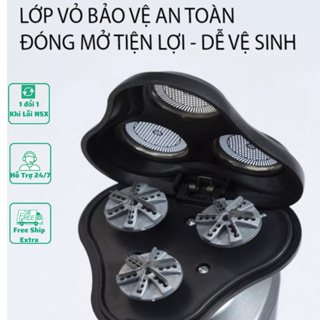 Lưỡi máy dao cạo râu dùng cho máy 9D Shaver, 4D Shaver và 6D Shaverbộ 3