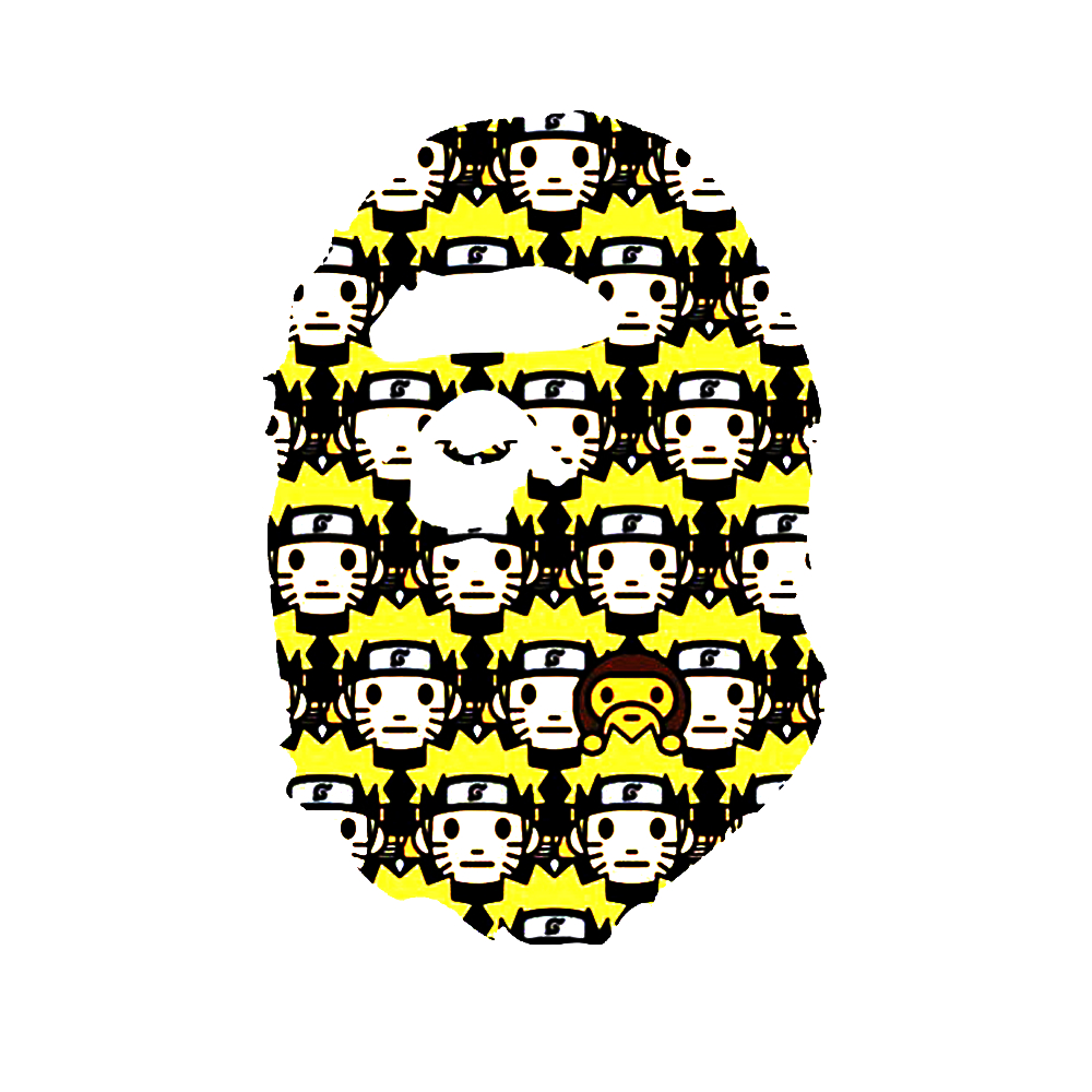 Bộ 50 sticker BAPE dùng để trang trí điện thoại di động - ván trượt - vali - laptop - tường