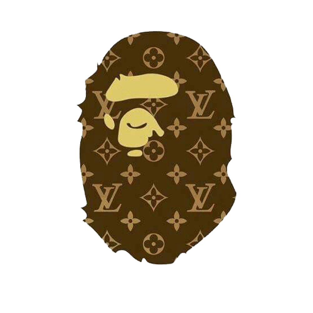 Bộ 50 sticker BAPE dùng để trang trí điện thoại di động - ván trượt - vali - laptop - tường