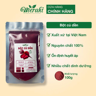 Bột củ dền nguyên chất meraki gói 100g