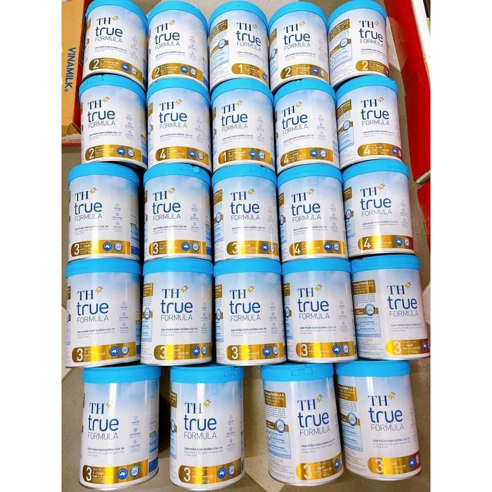 TH true Formula số 1-2-3-4 bé 0-6 tuổi lon 800g nhập khẩu Úc dinh dưỡng toàn diện cho bé mẹ an tâm