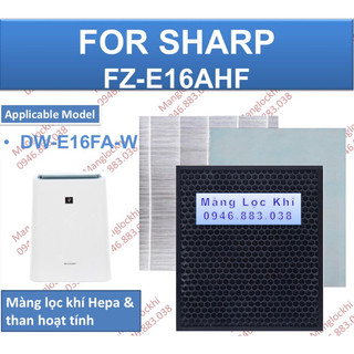 Màng lọc không khí,hút ẩm sharp dw-e16fa-w,cv-df100-w cv-ef120-w,