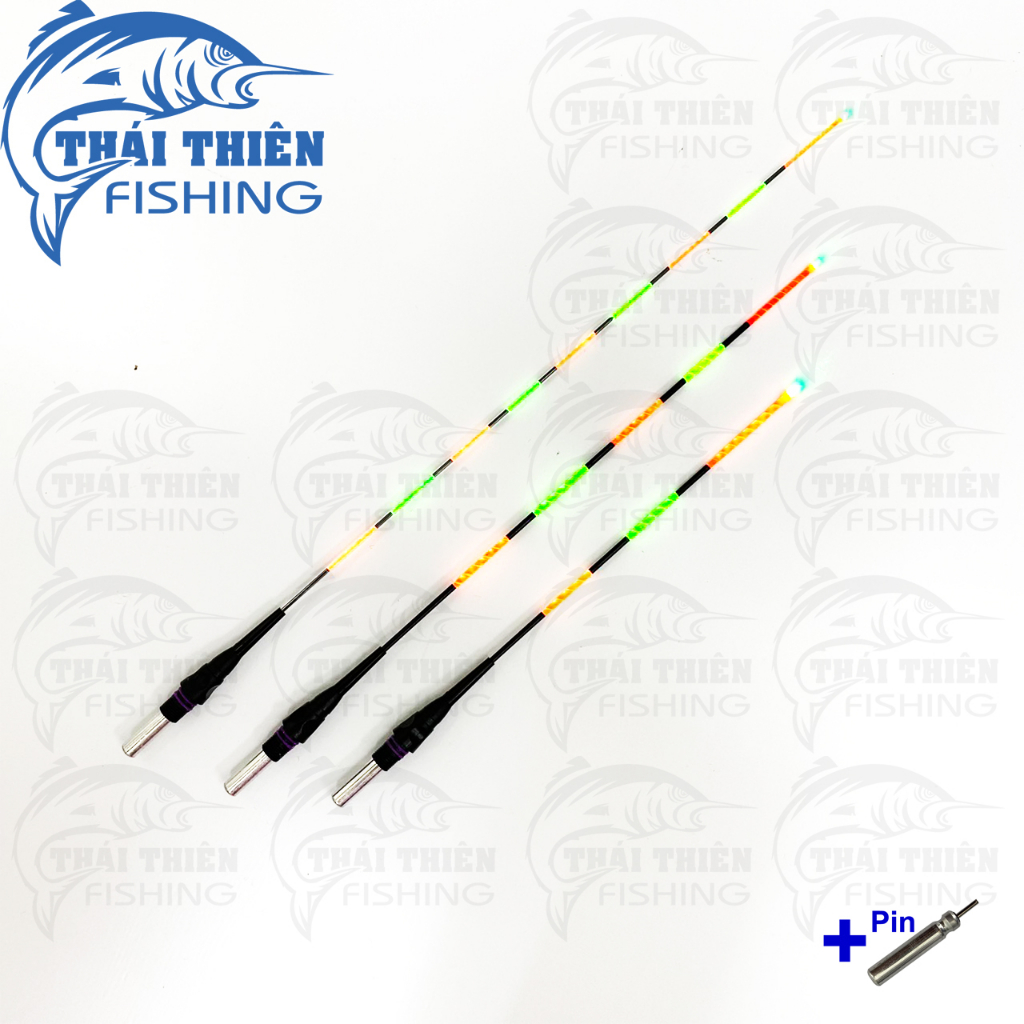 Phao Đèn Led Coastline FD Dùng Câu Ban Đêm Đơn, Đài Chất Liệu Nano Có Đài Phản Quang