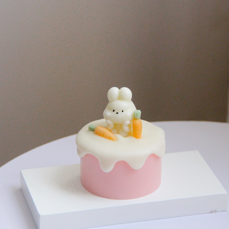 Nến bánh kem Thỏ Cà rốt 🐰🥕