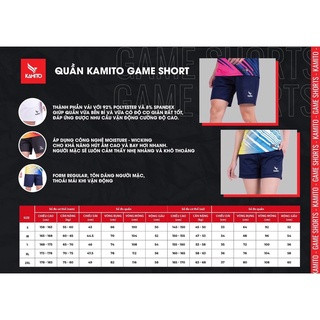Quần Short Thể Thao Nữ Basic Kamito