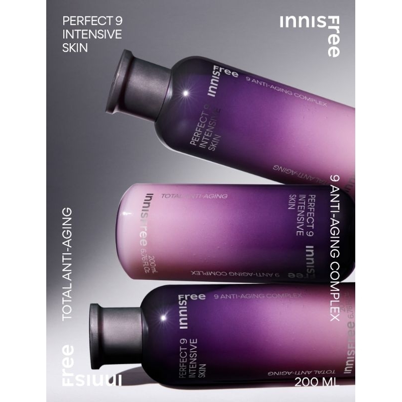 Nước Hoa Hồng Và Sữa Dưỡng Innisfree Perfect 9 Intensive skin lotion