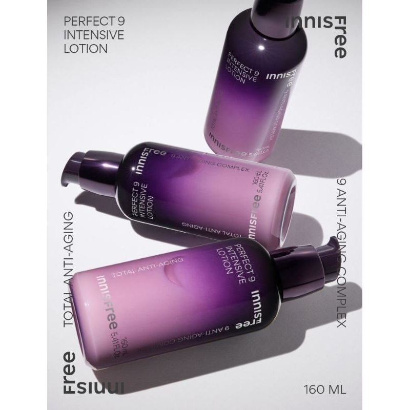 Nước Hoa Hồng Và Sữa Dưỡng Innisfree Perfect 9 Intensive skin lotion