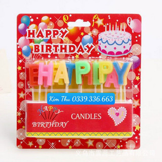 Nến Sinh Nhật Chữ Happy Birthday