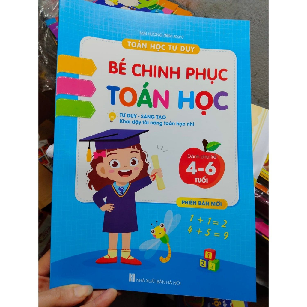 Sách - Bé Chinh Phục Toán Học - Toán Học Tư Duy 4-6 Tuổi