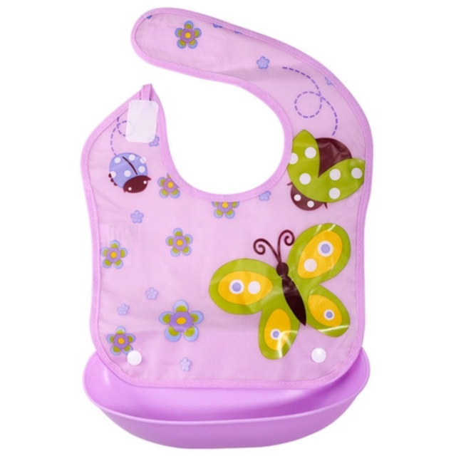 Yếm máng ăn dặm cho bé trai, bé gái BQSHOP