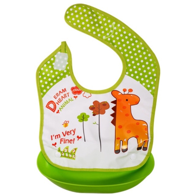 Yếm máng ăn dặm cho bé trai, bé gái BQSHOP