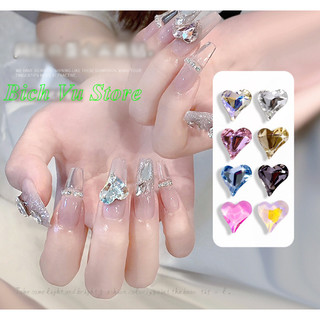 Đá khối trái tim |8 viên/19k (siêu sáng đẹp)