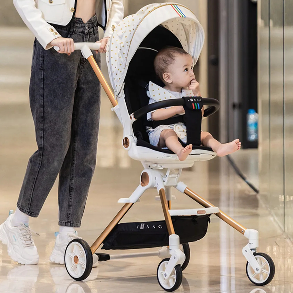 Xe Đẩy 2 Chiều Gấp Gọn Viing Q7 - Baobaohao V7 V9 V21 Cho Bé