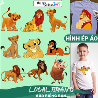 Hình The Lion King T1 cho bé bằng bàn là, bàn ủi