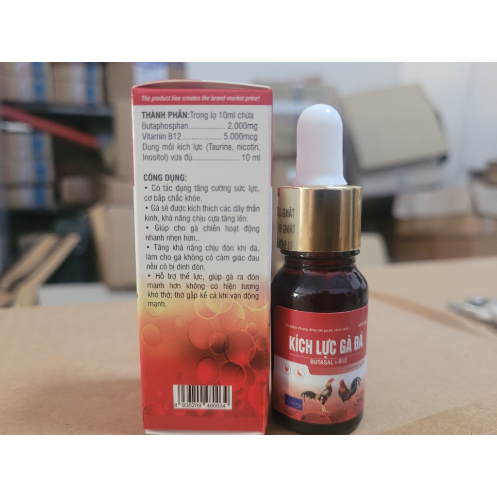 Kích lực gà đá buta+ B12 :10ml