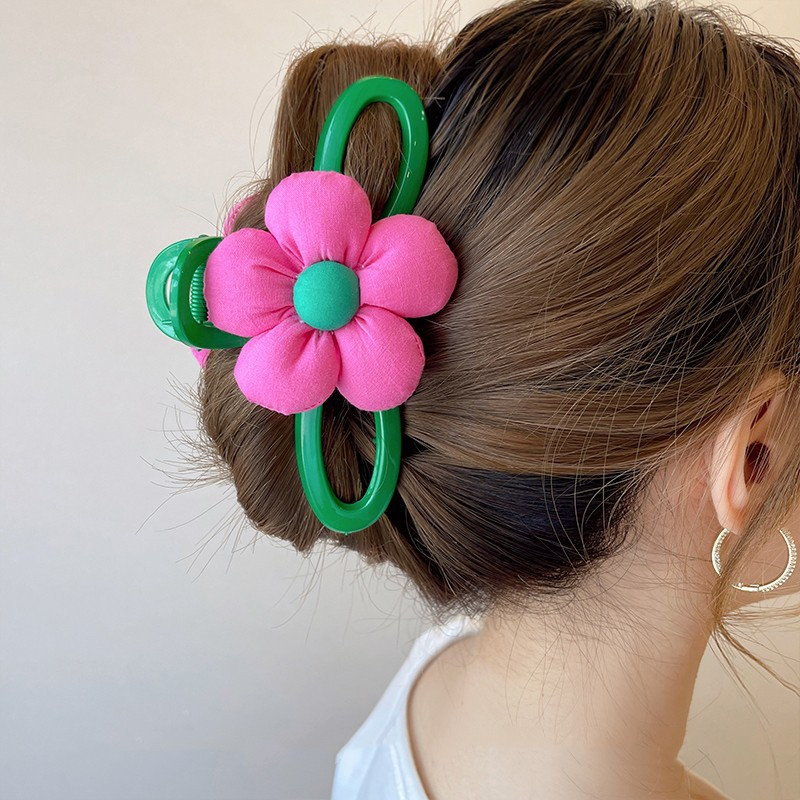 Kẹp tóc bông hoa cá tính - UniLabel
