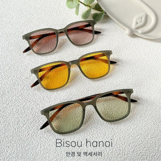 Kính râm thời trang chống tia UV400 hàn quốc 𝐊𝐑𝟏𝟔𝟎𝟎𝟔 kèm hộp Bisou.hanoi
