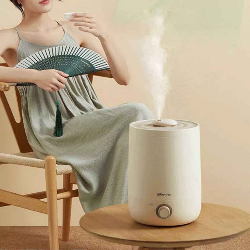 Máy phun sương Bear tạo ẩm máy khuếch tán tinh dầu 4.5L phun liên tục 8-12 tiếng