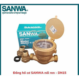 ĐỒNG HỒ NƯỚC SANWA MADE IN THAILAND CAO CẤP THÂN ĐỒNG HÀNG ĐẸP