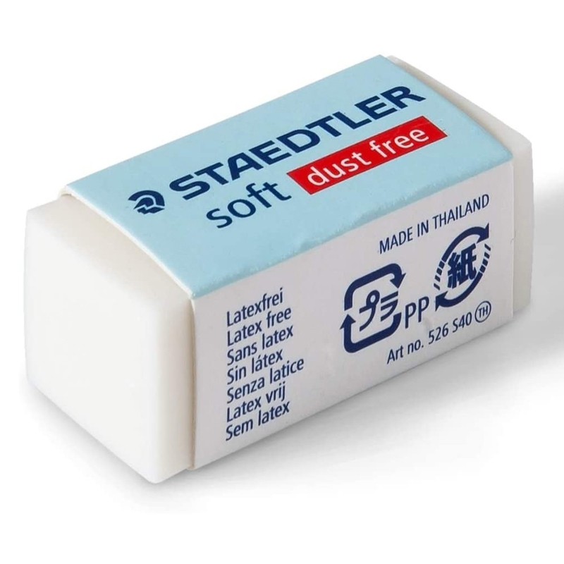 Tẩy Chì Staedtler 526 S40,Loại tẩy chì cao cấp viên nhỏ dành cho văn phòng & học sinh, rất phù hợp cho các cháu nhỏ tuổi