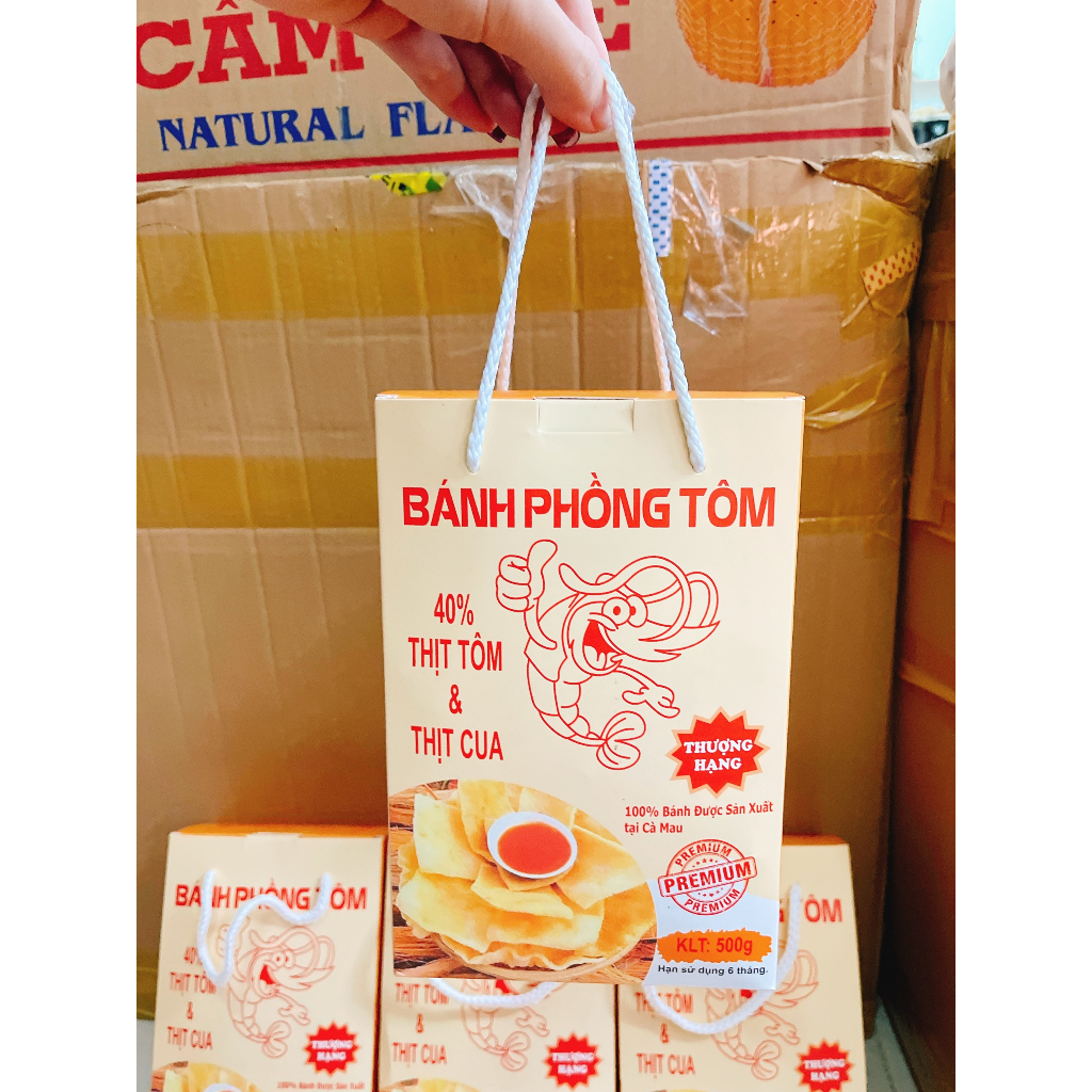 PHỒNG TÔM TÚI XÁCH - ĐẶC SẢN NHÀ CAM
