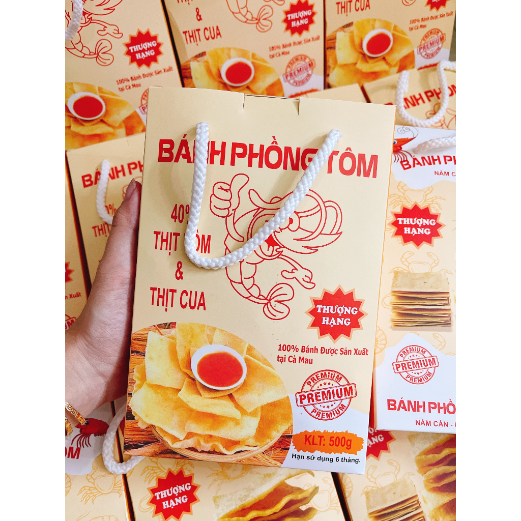 PHỒNG TÔM TÚI XÁCH - ĐẶC SẢN NHÀ CAM