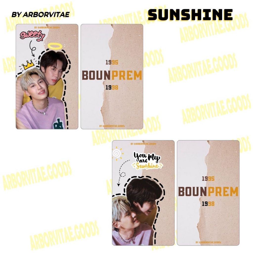 Set Card "SUNSHINE" BounPrem