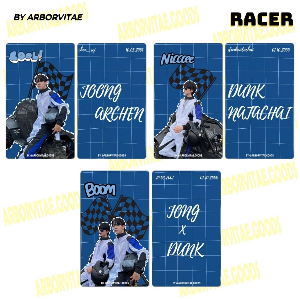 Set Card "RACER" JoongDunk