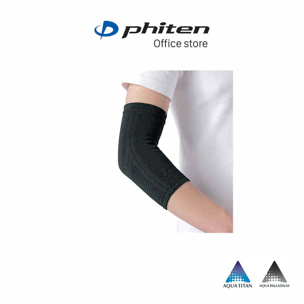 Đai khuỷu tay loại mềm Phiten elbow supporters soft type AP171014/AP171114/AP171116/AP256014/AP256016