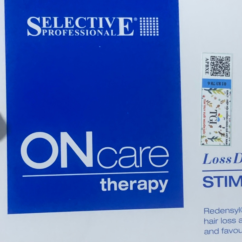 [+Tặng mũ trùm] Tinh chất chống rụng, kích thích mọc tóc Selective Oncare Stimulate (ITALY)