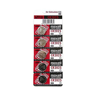 Pin CMOS CR2032, CR2025, CR2016 Maxell Lithium Battery 3V