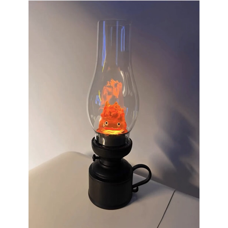 Đèn Calcifer ngọn lửa siêu tối đèn decor