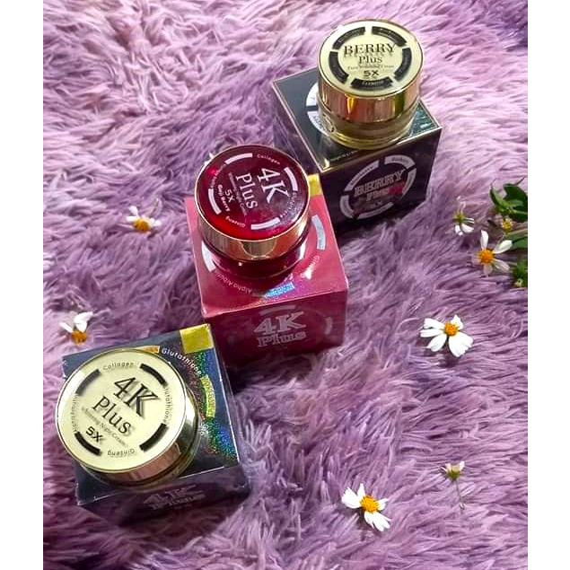 Kem Xóa Nám, Xóa Thâm, Xóa Mụn, Trắng Da 4K Plus Berry Plus 5X Thái