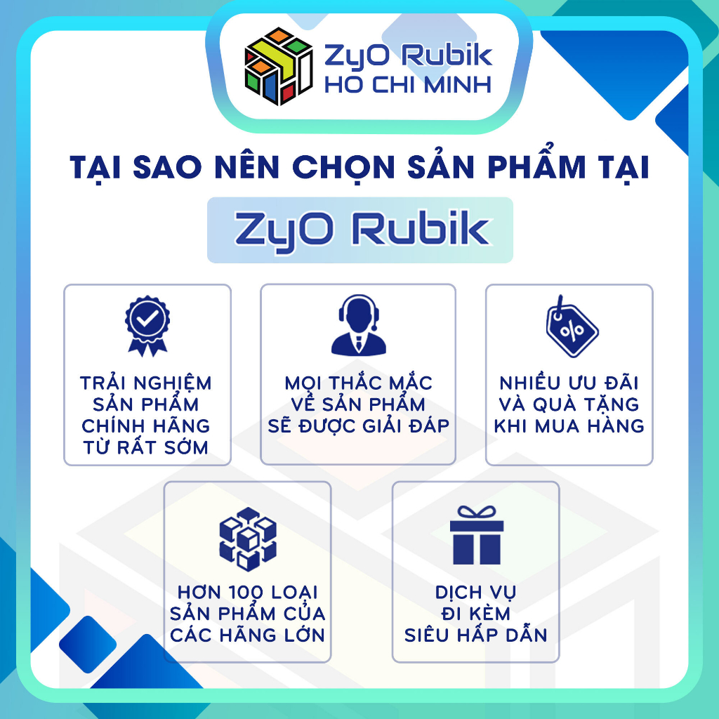 Rubik Moyu Robot 2023 2 Phiên Bản Stickerless - Đồ Chơi Phát Triển Trí Tuệ - Zyo Rubik Hồ Chí Minh