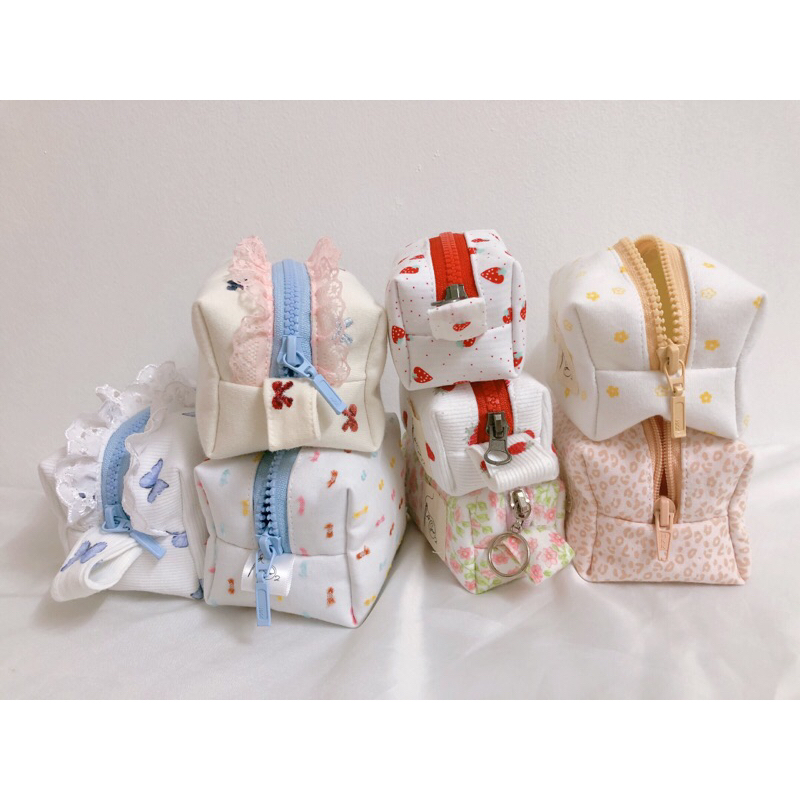 MINI POUCH TÚI ĐỰNG ĐỒ CÁ NHÂN MAKEUP MADE BY 1402.Sew