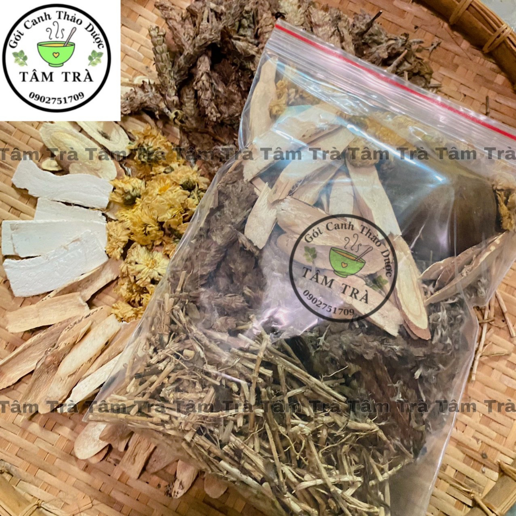 Sâm Bát Bửu La Hán -(Vị sâm dễ uống - không bị đắng)-130gram-Nguyên liệu nấu nước sâm