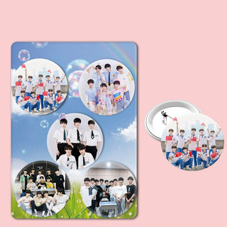 Tf gia tộc set 5 huy hiệu tnt thời đại thiếu niên đoàn tf tam đại chu chí hâm tả hàng tô tân hạo trương cực