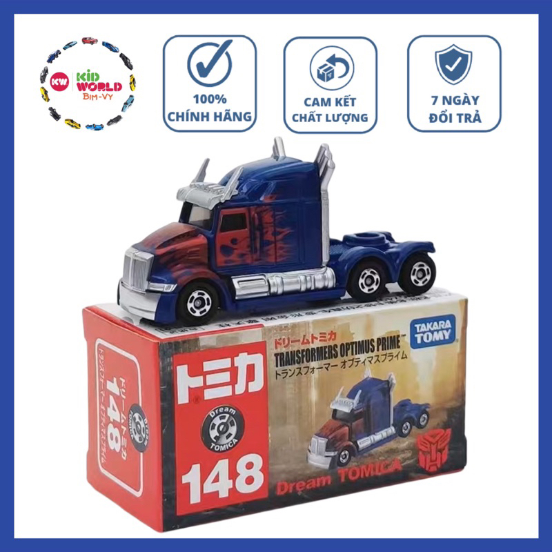 Xe mô hình Tomica Box Transformers Optimus Prime. MS: 044. Tỷ lệ 1:64.