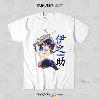 Áo thun Kimetsu no Yaiba Inosuke Chibi ngắn tay