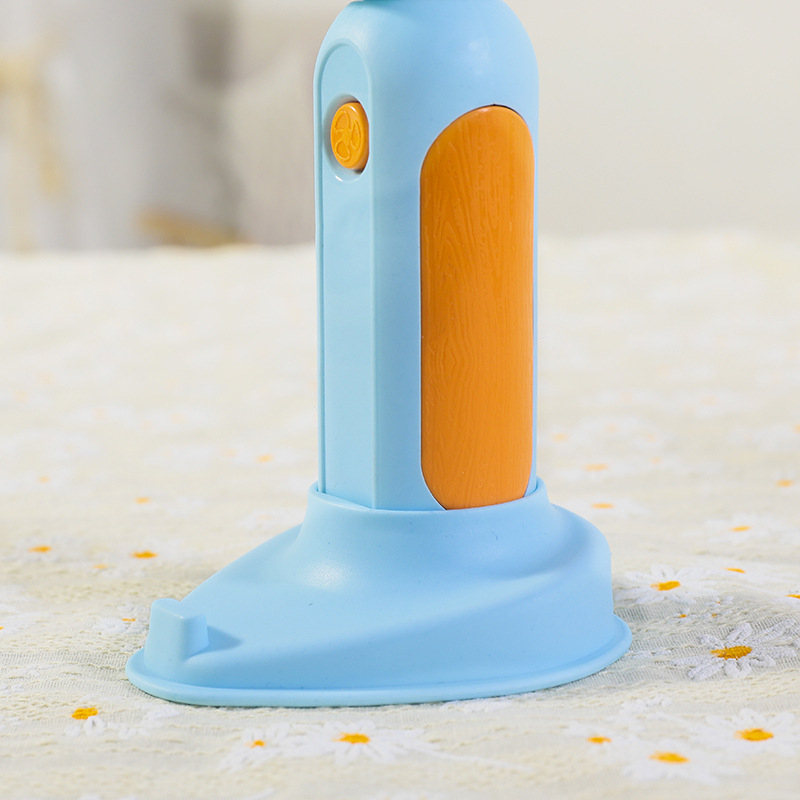 Quạt tích điện hình GẤU có đế để bàn