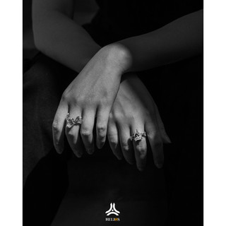 Nhẫn Bạc S925 Dracula Ring Helios Silver Original