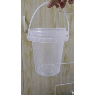1 Xô Quai Xách , xô trà sữa, xô có quai đựng bánh kẹo, xô đựng lẩu / đồ nóng, xô đựng trà sữa